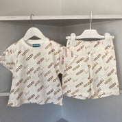 KENZO - Logo Short Set - Beige