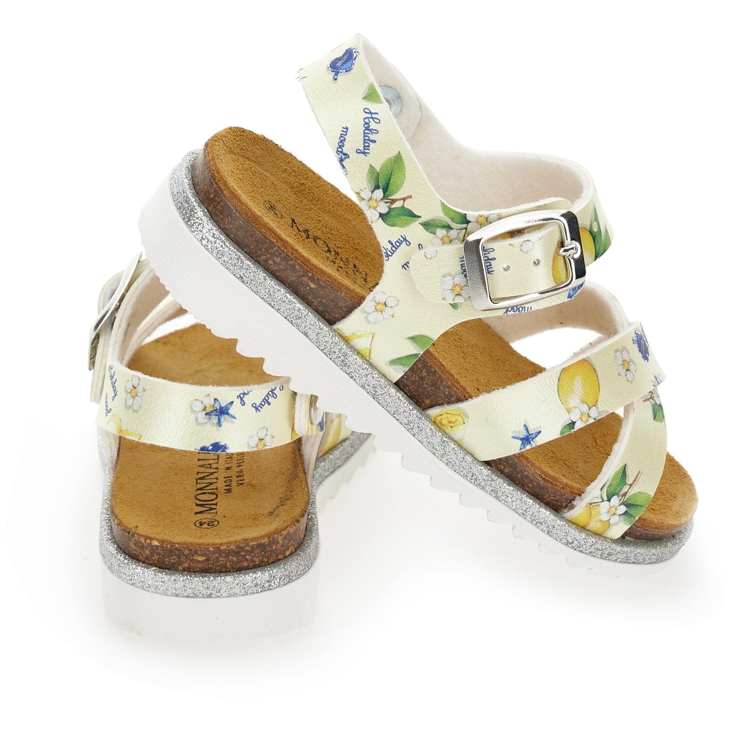 MONNALISA - Lemon Sandals - Yellow