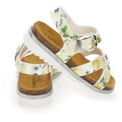 MONNALISA - Lemon Sandals - Yellow