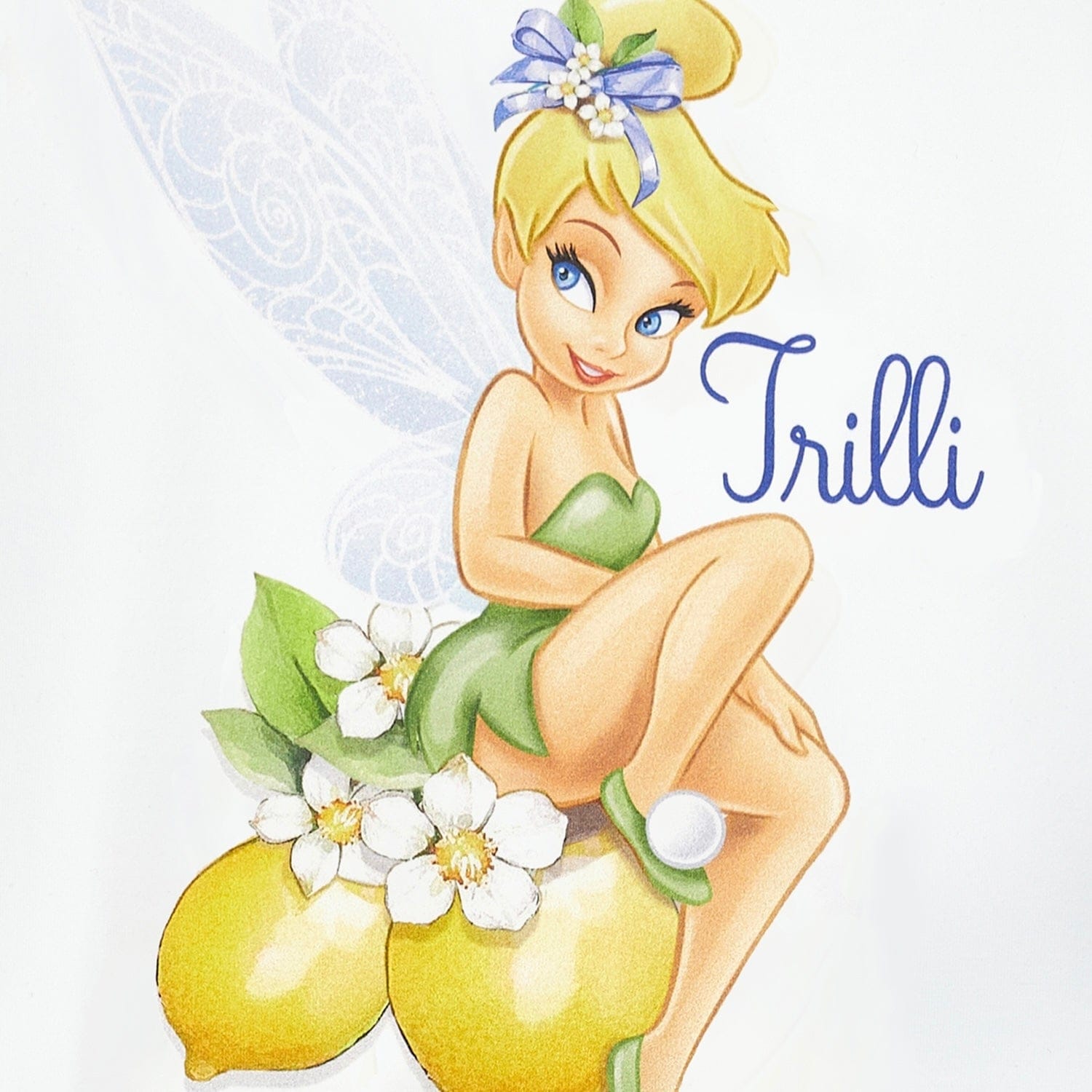 MONNALISA - Tinkerbell Jersey Dress - Blue