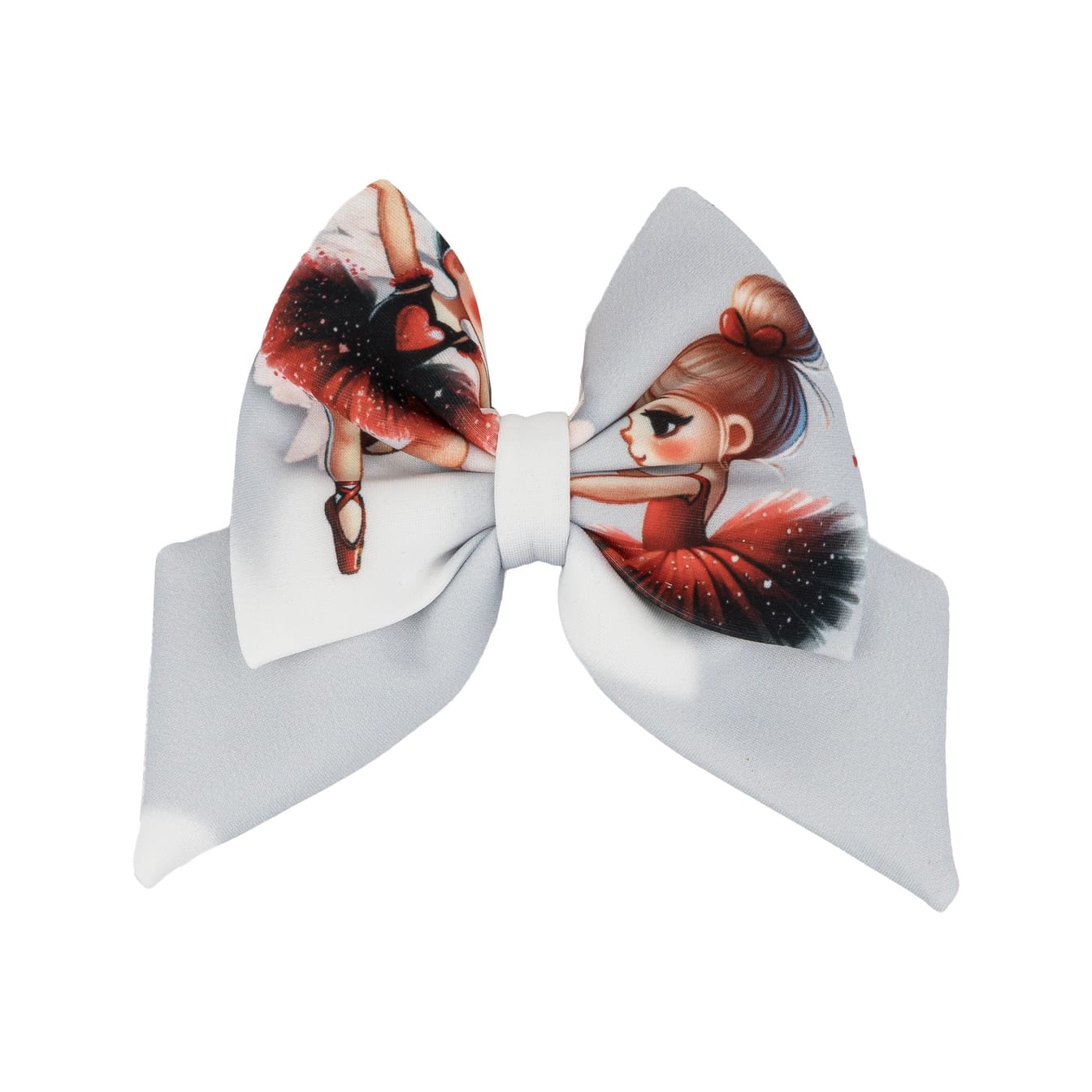 Daga - Mini Prima Bow Clip - Grey