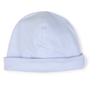BOSS - Velour Babygrow & Hat Set -  Blue