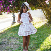 BABINE - Bows Puffball Dress   - Pink