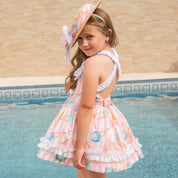 BABINE - Ice Cream Puffball Dress - Pink