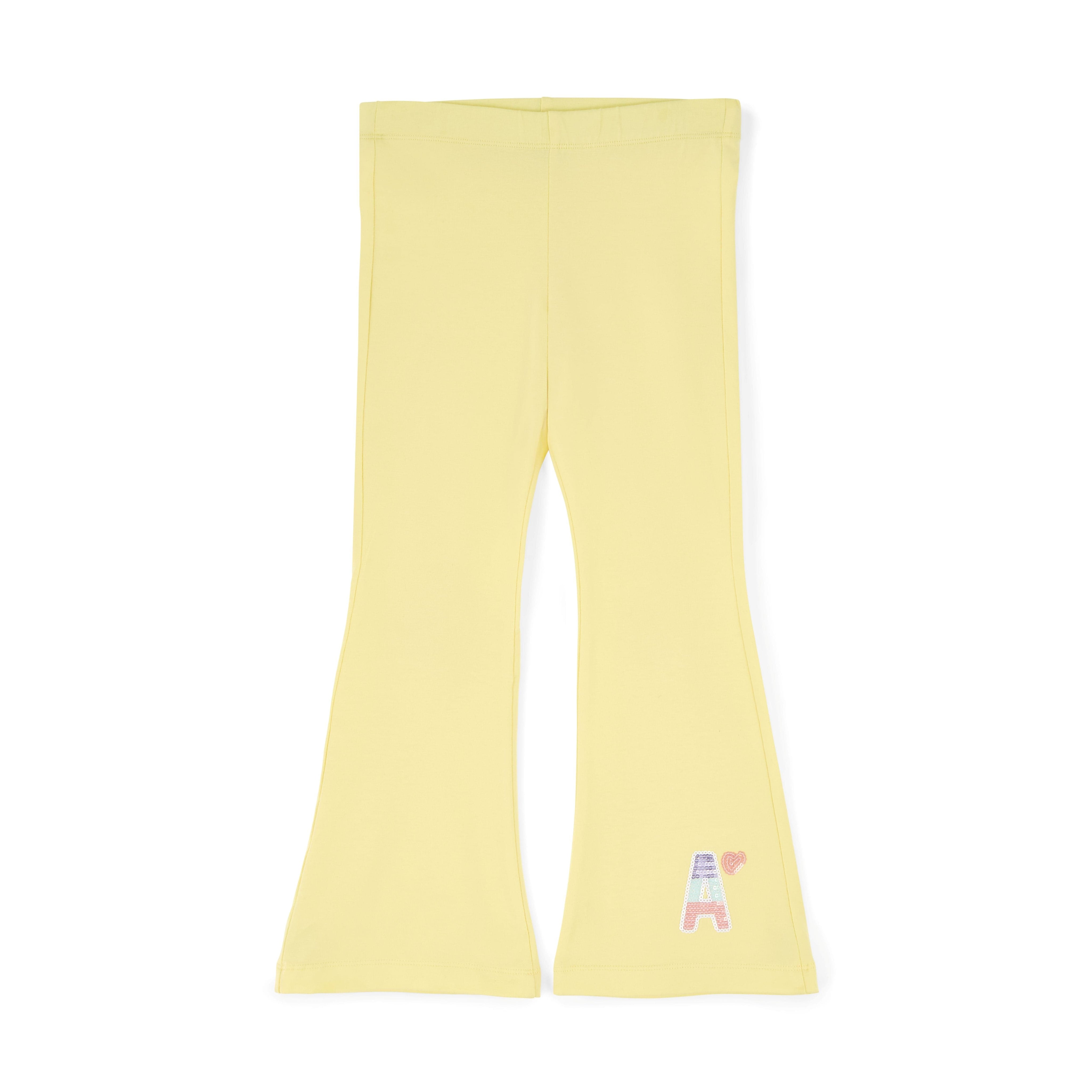 A DEE - Samantha Signature Summer Inital Print Flare Set - White