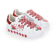 MONNALISA - Strawberry Trainers - White