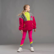 BONINI BY A DEE - Trail Quarter Zip Fleece  - Hot Pink