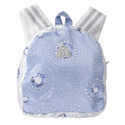 A DEE - A Dee On Ice Paige Diamond Print Rucksack - Iced Blue