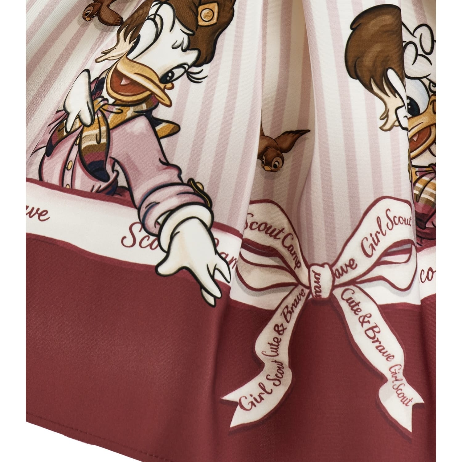 MONNALISA - Daisy Duck  Dress - Burgundy
