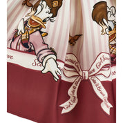 MONNALISA - Daisy Duck  Dress - Burgundy