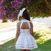 BABINE - Bows Puffball Dress   - Pink