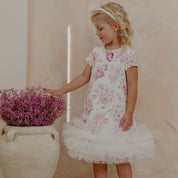 Daga - Blush Harmony Tutu Dress - White