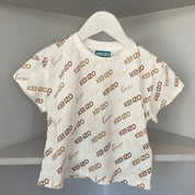 KENZO - Logo Short Set - Beige