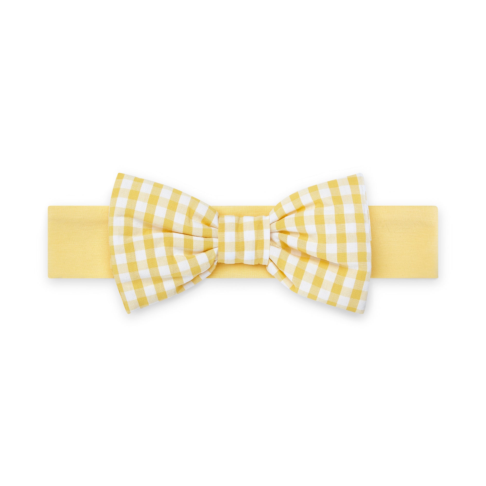 LITTLE A - Ava Bow Headband - Sweet Lemon