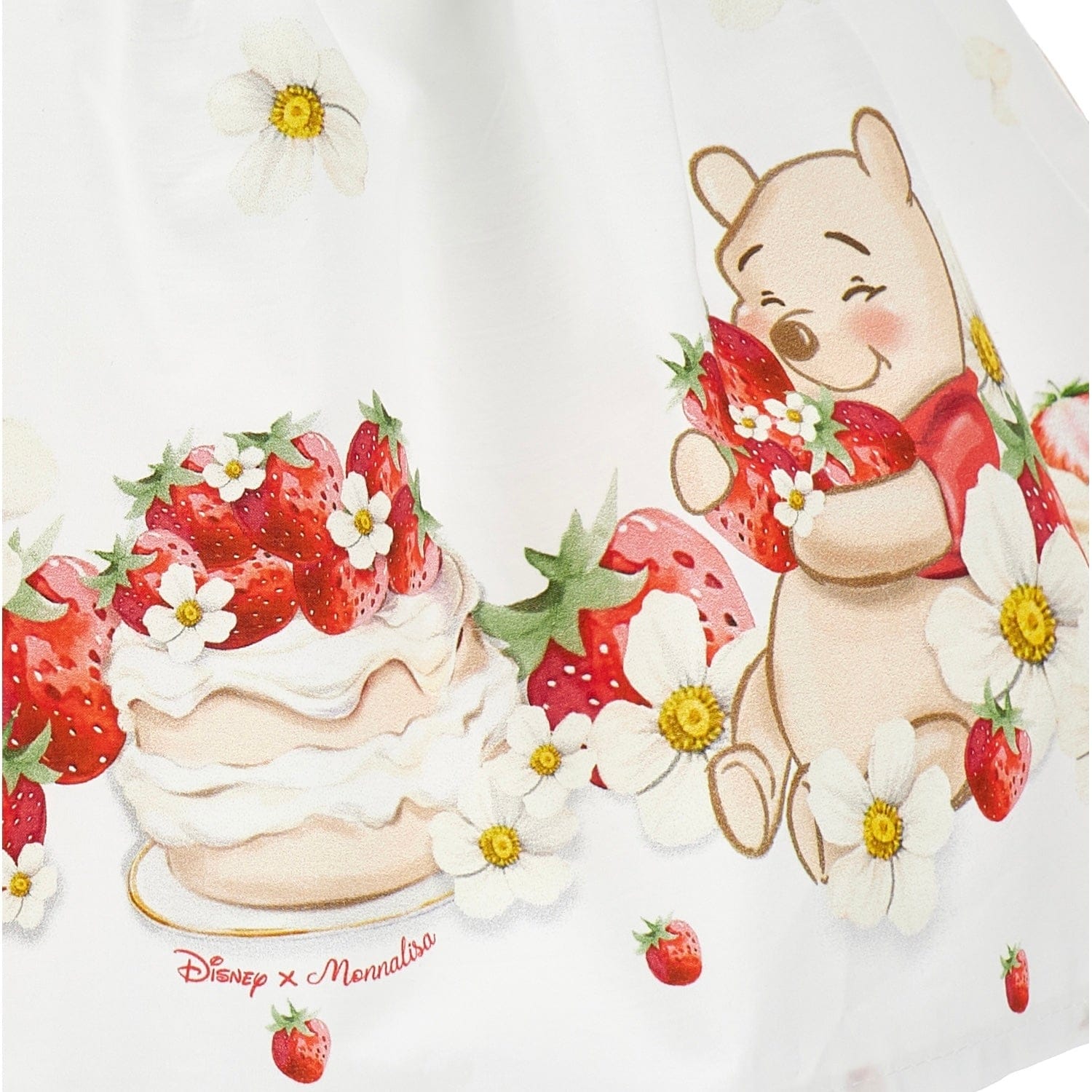 MONNALISA - Winnie The Pooh Skirt Set - White