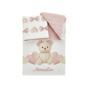 MONNALISA - Teddy Blanket - Pink
