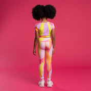 BONINI BY A DEE - Dream & Sprint Cropped Top & Legging Set - Hot Pink