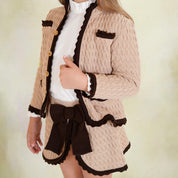Rahigo - Five Piece Skirt Set  - Camel