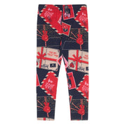 A DEE - From A Dee With Love Reese Stamp Legging Set - Red