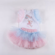 Daga - Swan Lake Tutu Skort Set - Pink