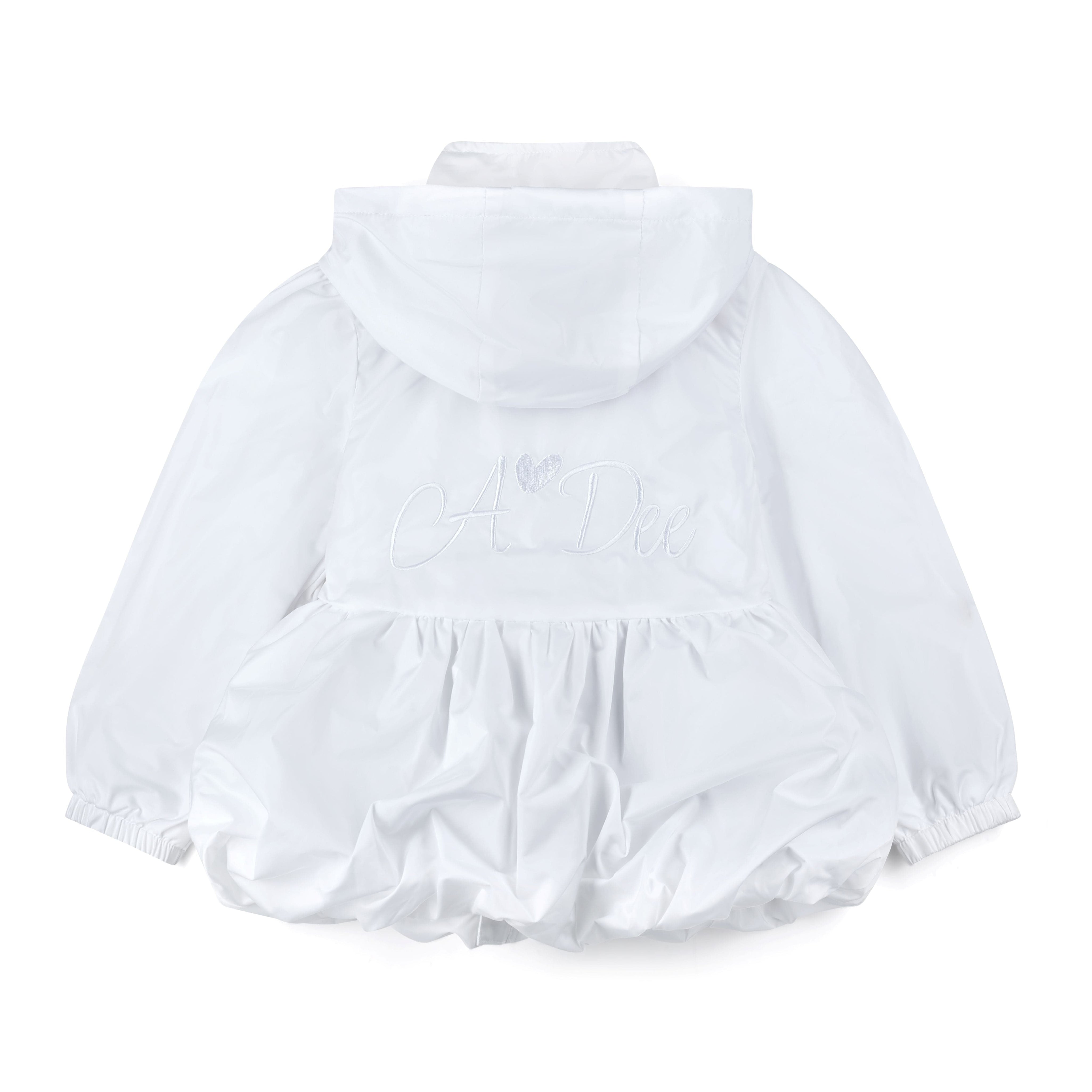 A DEE - Stella Signature Summer Puff Jacket - White