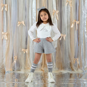 A DEE - Eau De A Dee Barbs Quilted Short Set - Snow White