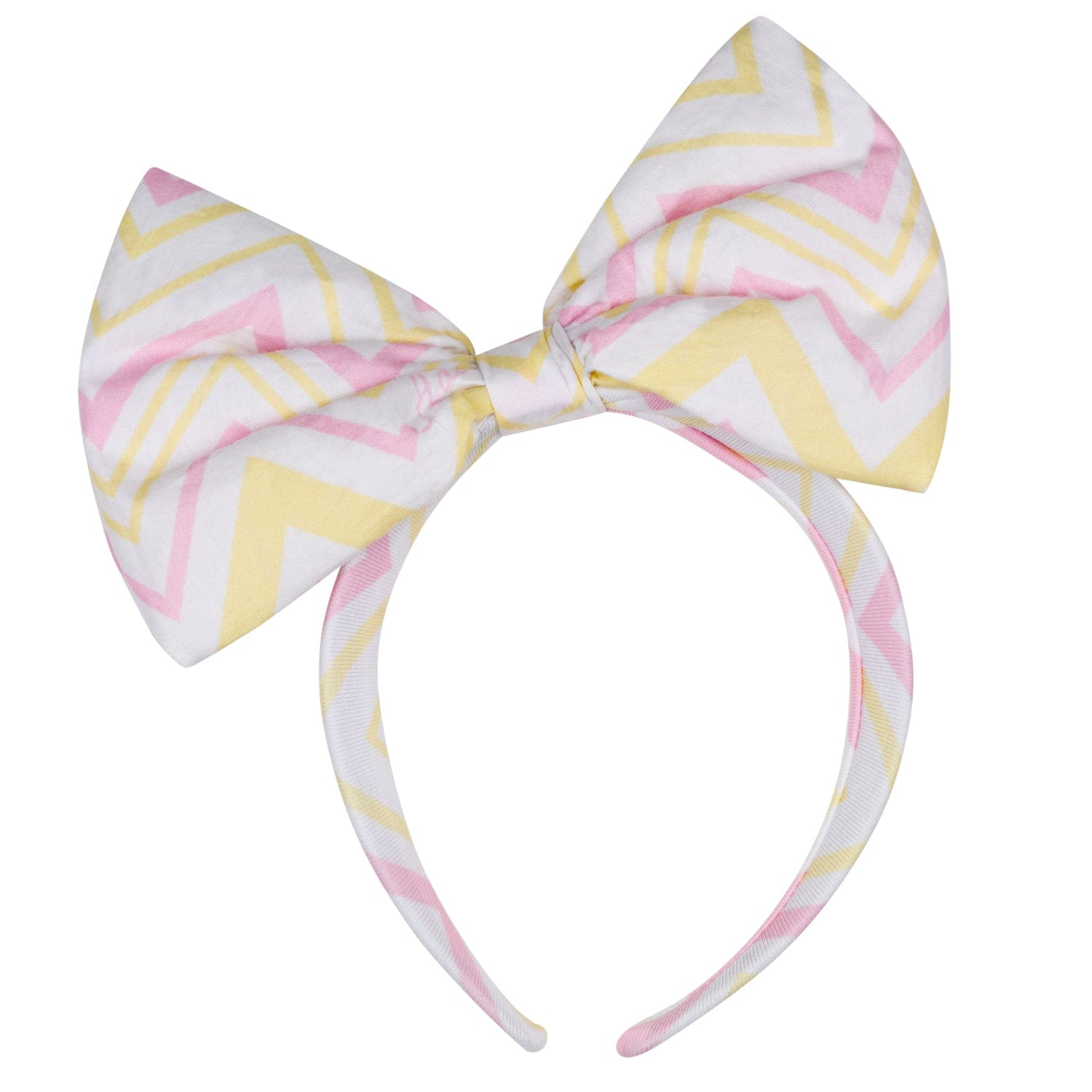 A DEE - Lana Chic Chevron Headband - White