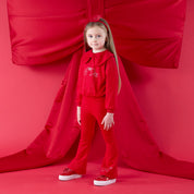 A DEE - Christmas Capsule Amara Flare Tracksuit - Red