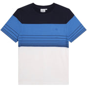 BOSS - Colour Block T-Shirt -  Blue