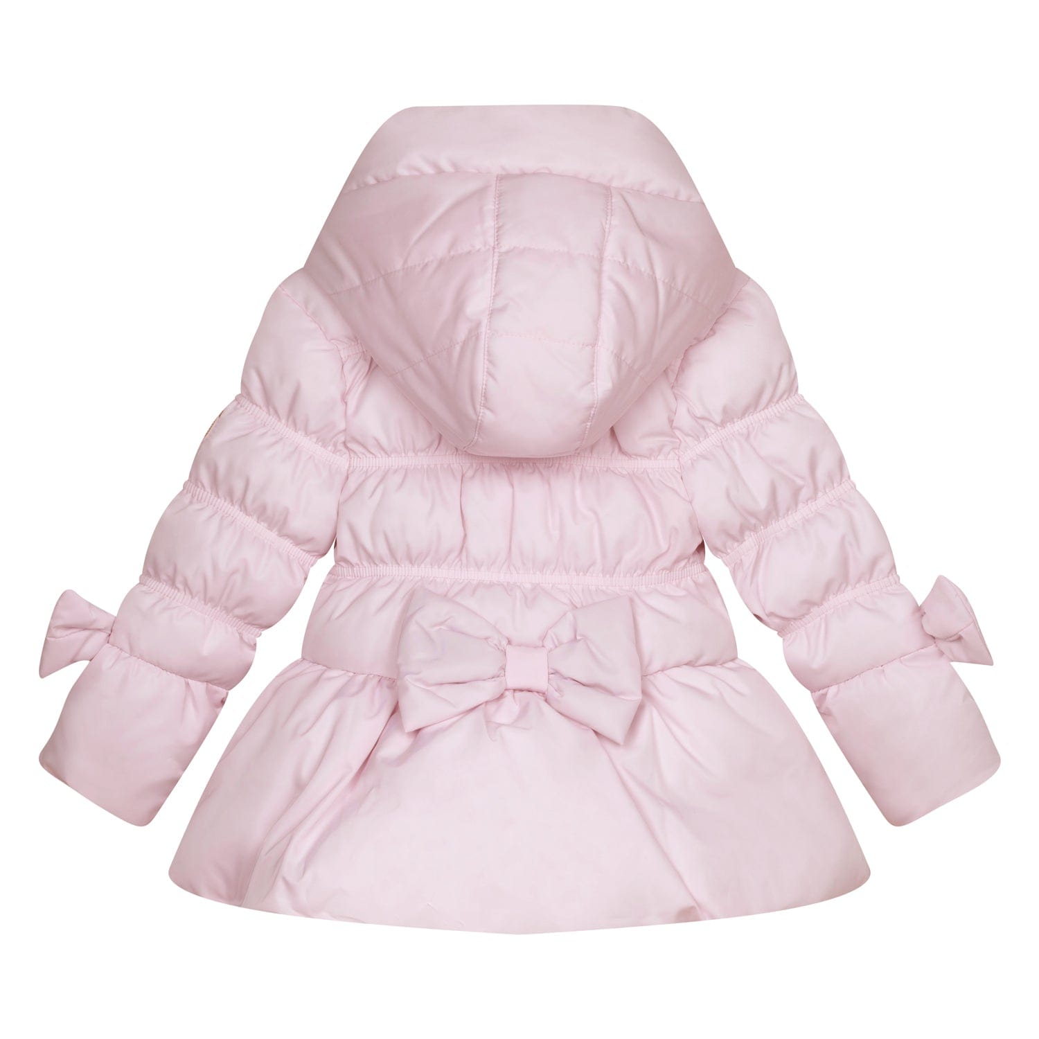 A DEE - Abstract Teddy Rihanon Bow Jacket - Baby Pink