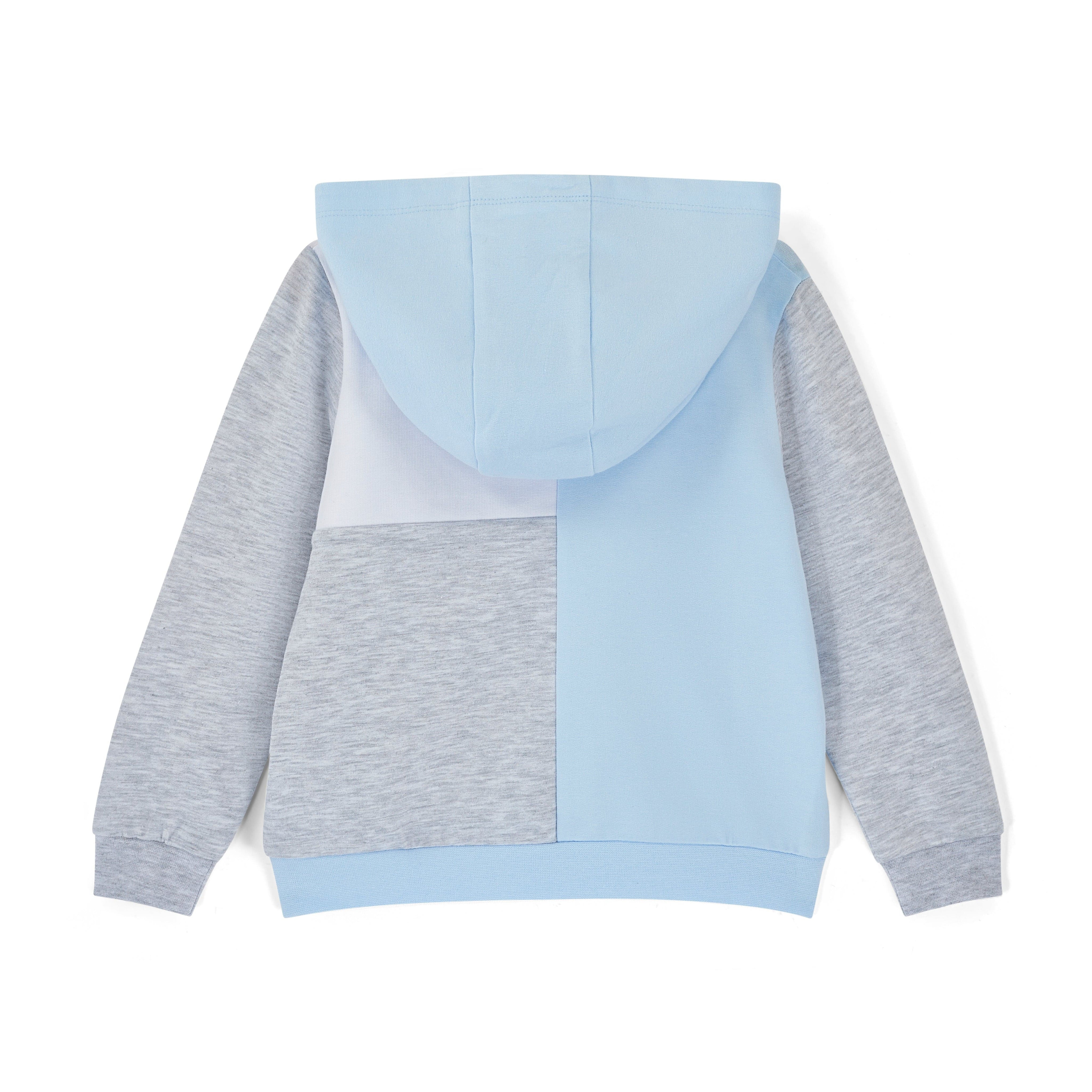 MITCH & SON - Omar Blue Breeze Cut & Sew Hooded Short Set - Sky Blue