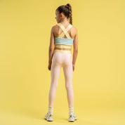 BONINI BY A DEE - Logo Legging Inspire & Colourblock Crop Top Flex - Fairy Pink