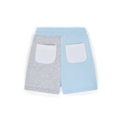 MITCH & SON - Omar Blue Breeze Cut & Sew Hooded Short Set - Sky Blue