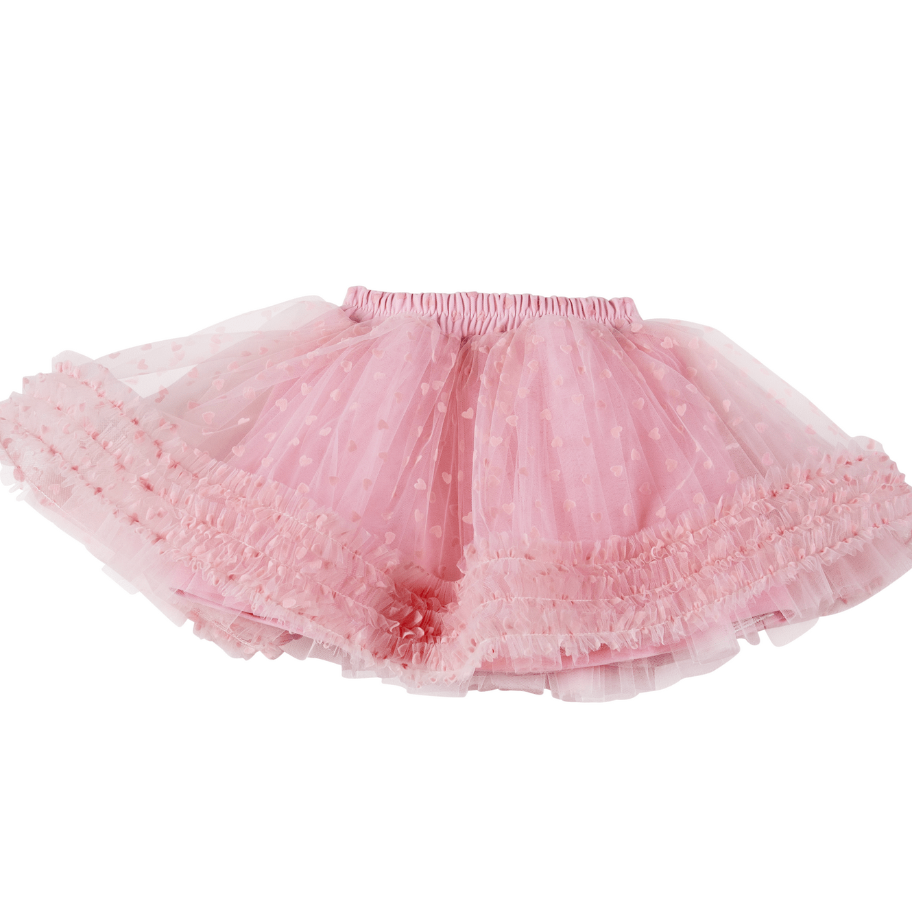 Daga - Ceremony & Elegant Heart Skirt Set - Pink