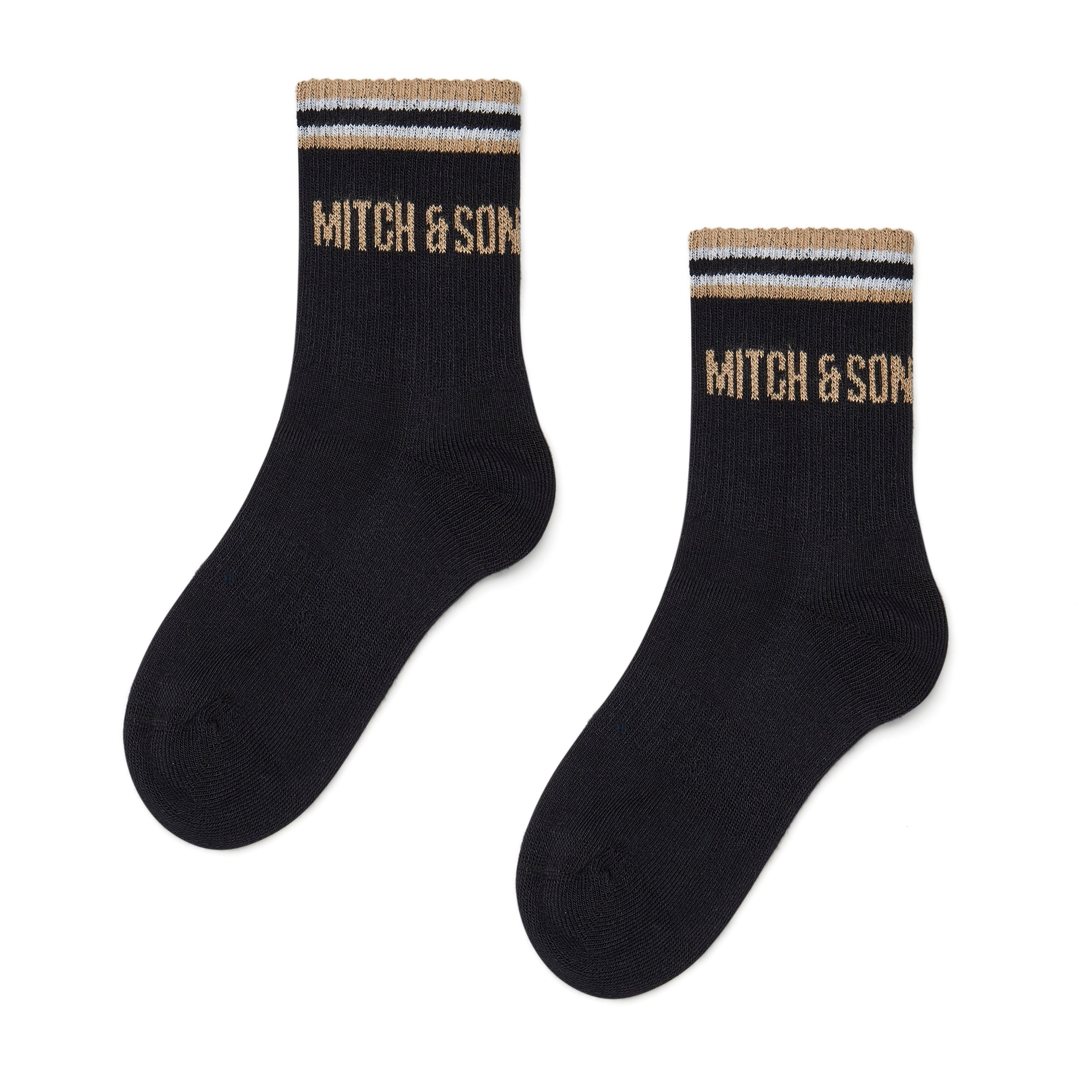 MITCH & SON - JNR Lawson Sport Socks - Black
