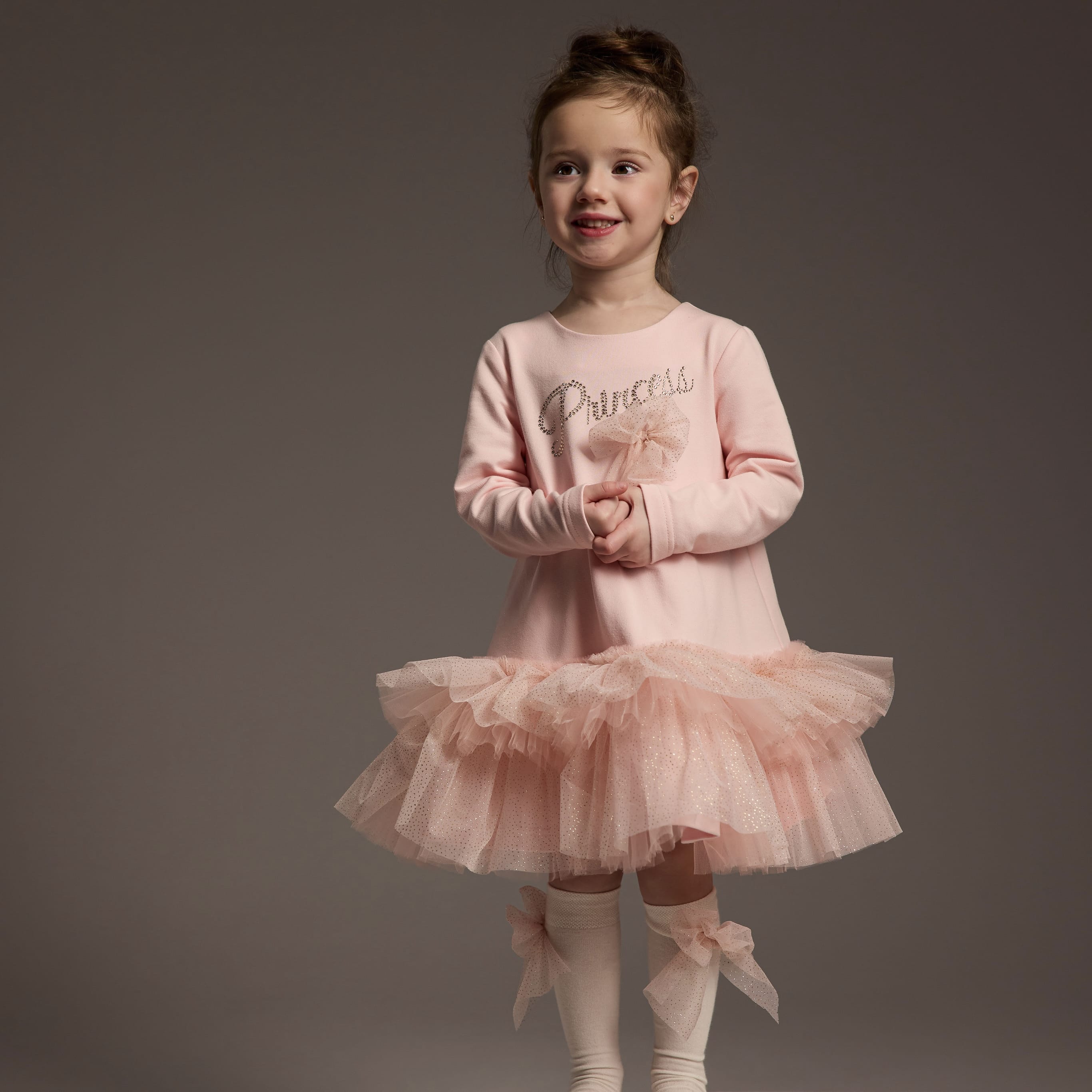 Daga - Sparkle Blush Tutu Dress - Pink