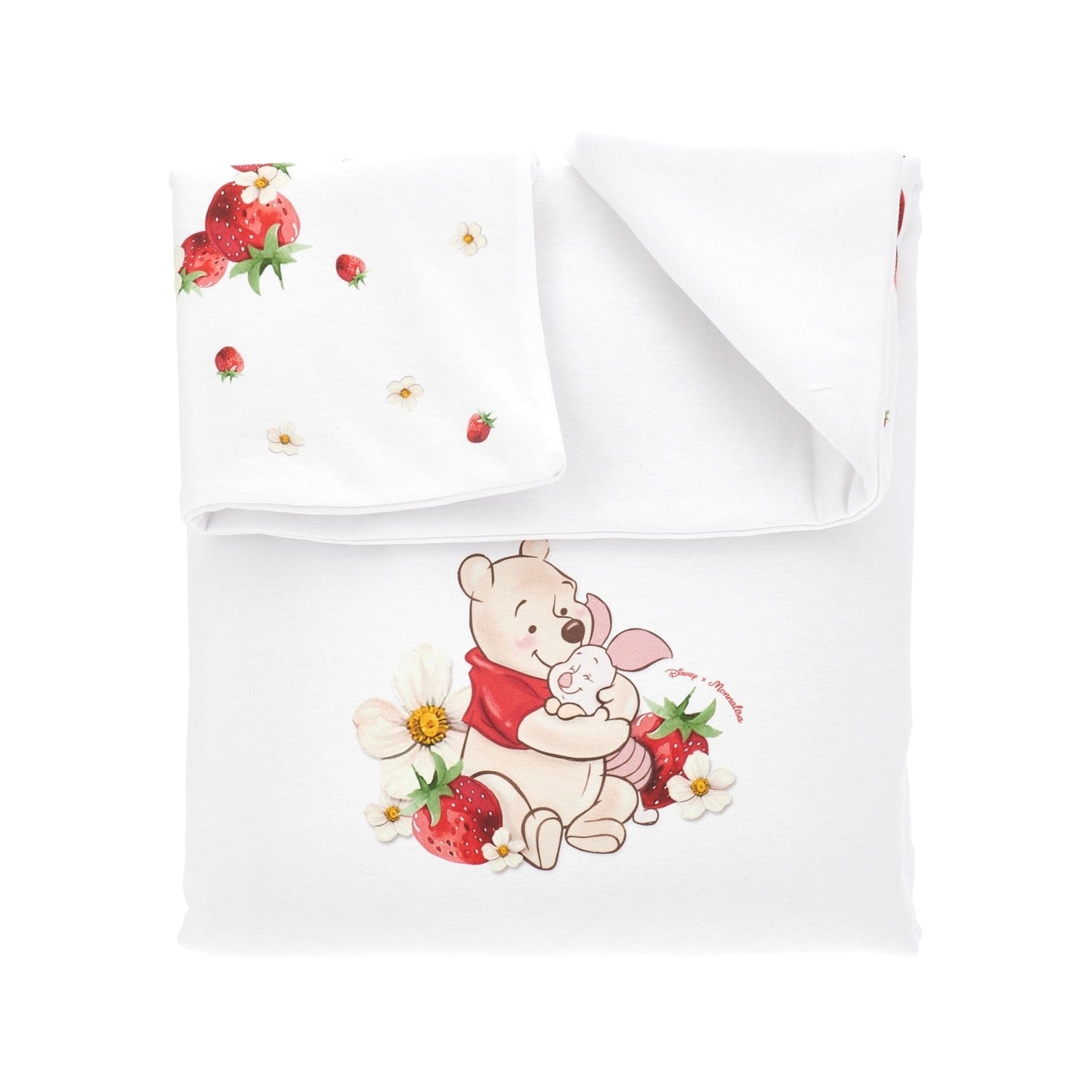 MONNALISA - Winnie The Pooh Two Piece Babygrow Set- White