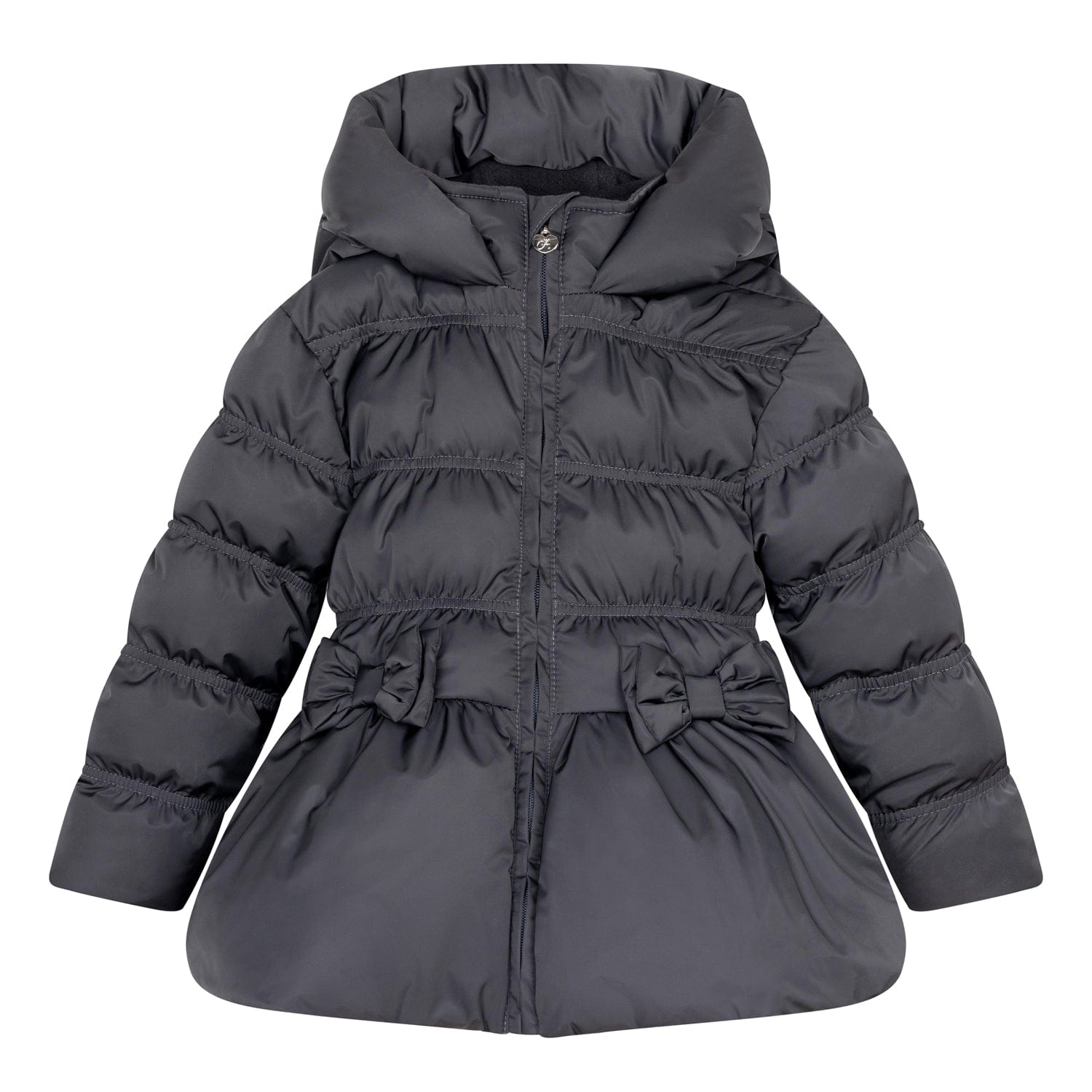 A DEE - Back To School Amz Bow Short Jacket - Dark Grey