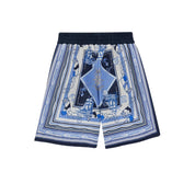 MONNALISA - Marine Short Set - Blue