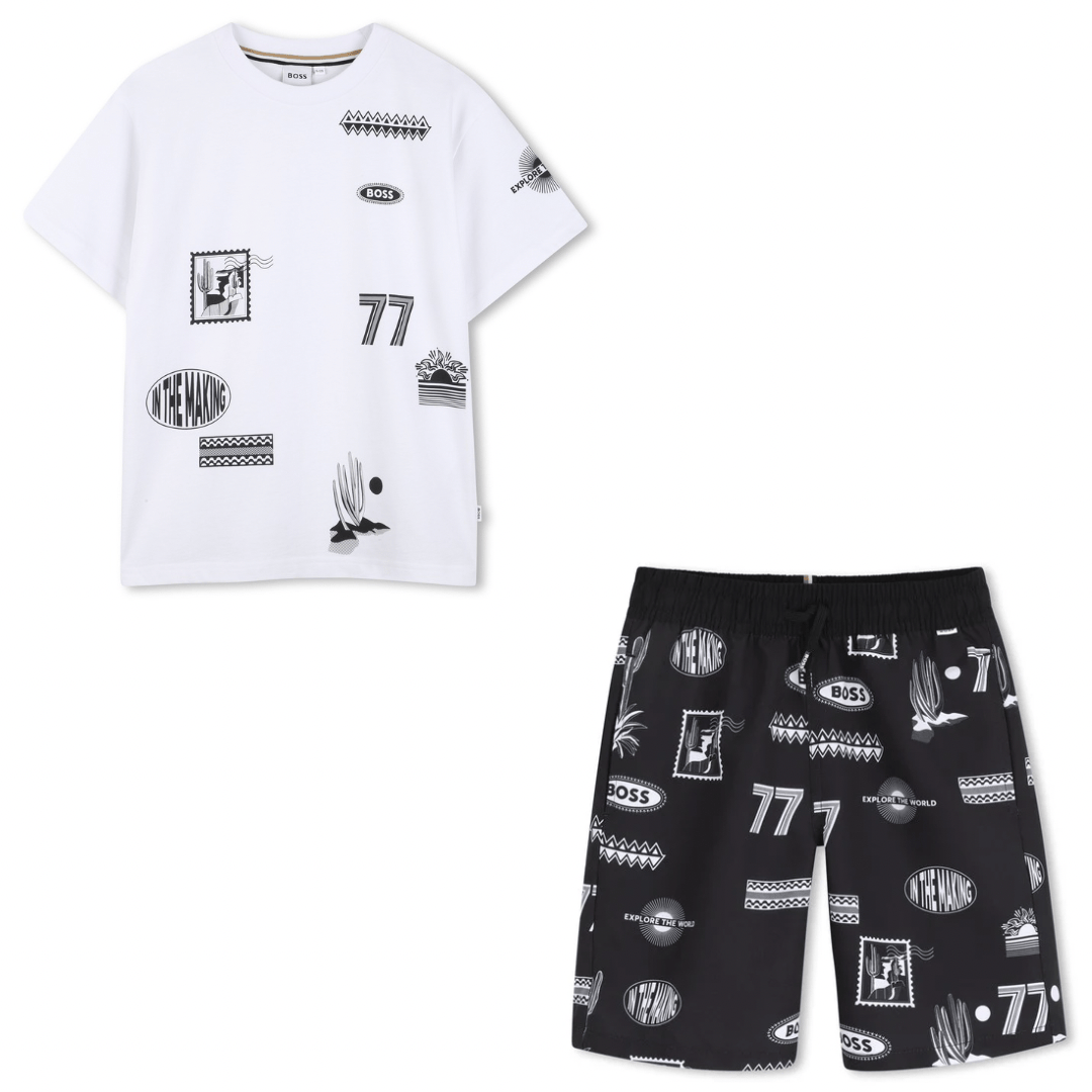 BOSS - Swim Short 77 Set - Black