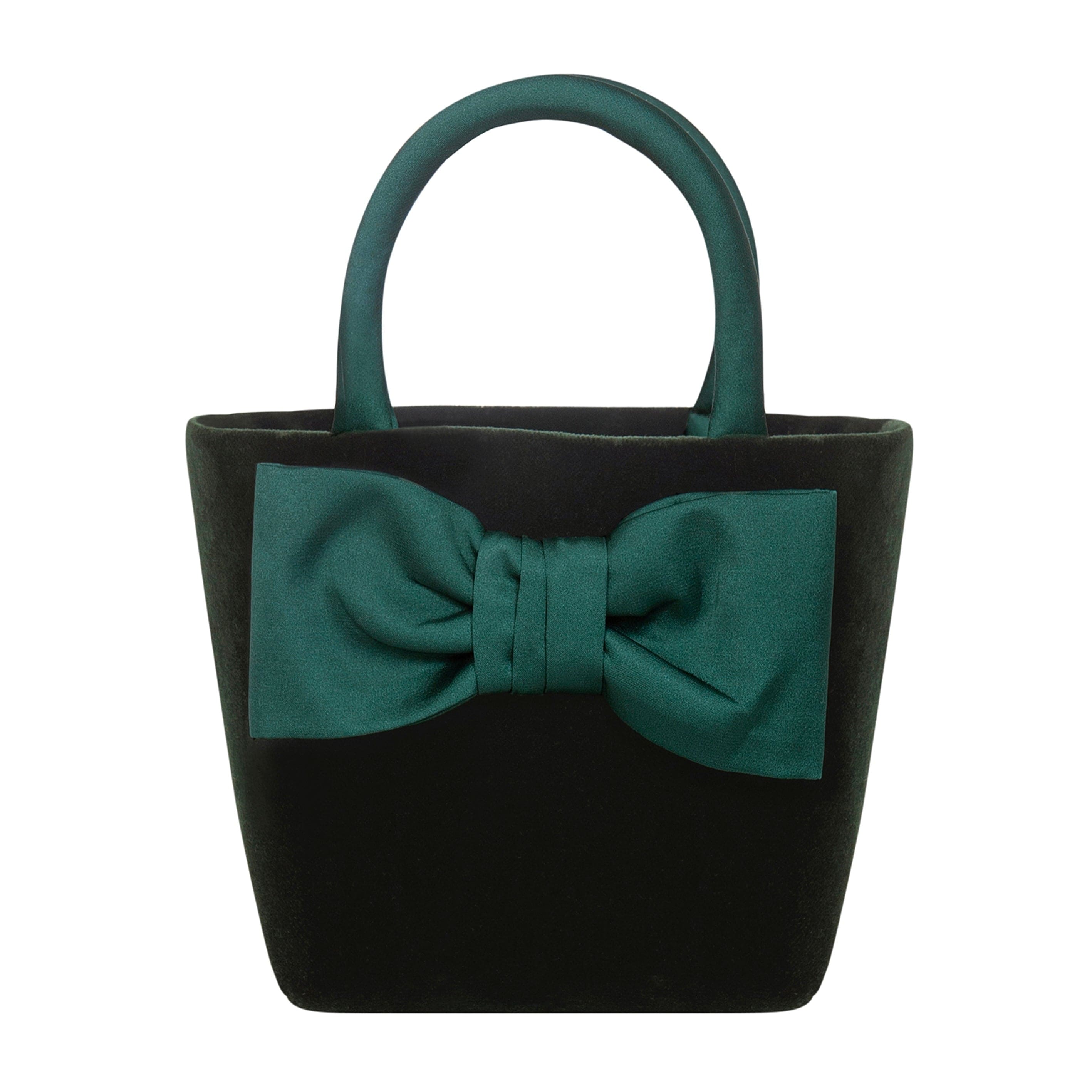 BALLOON CHIC - Velvet Bag - Green