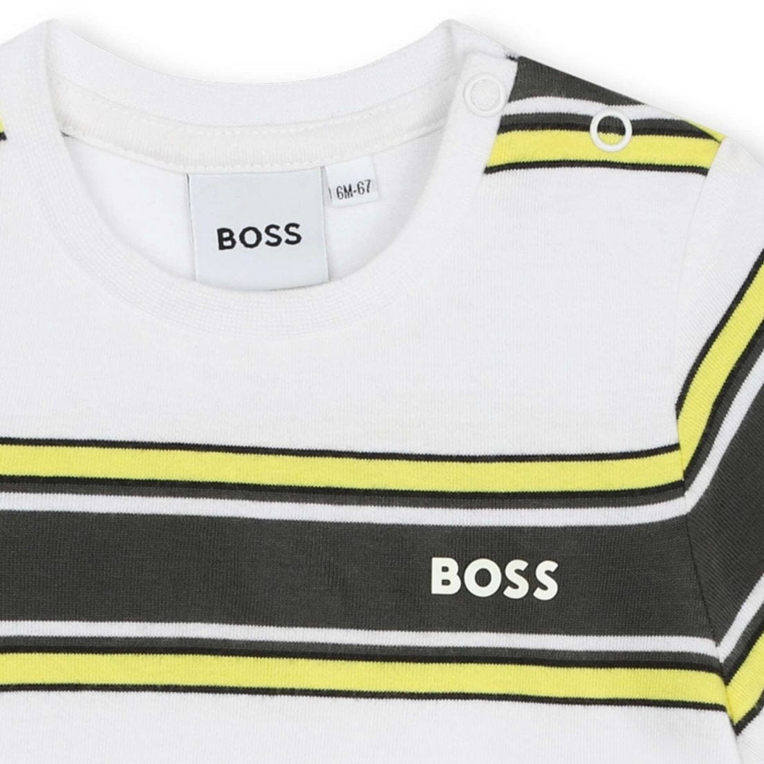 BOSS - Toddler Sripe T-Shirt - Yellow