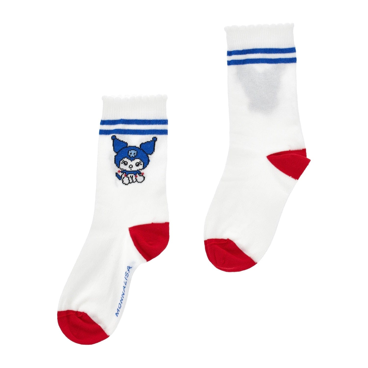 MONNALISA - Hello Kitty & Frieneds two Pack Socks - White
