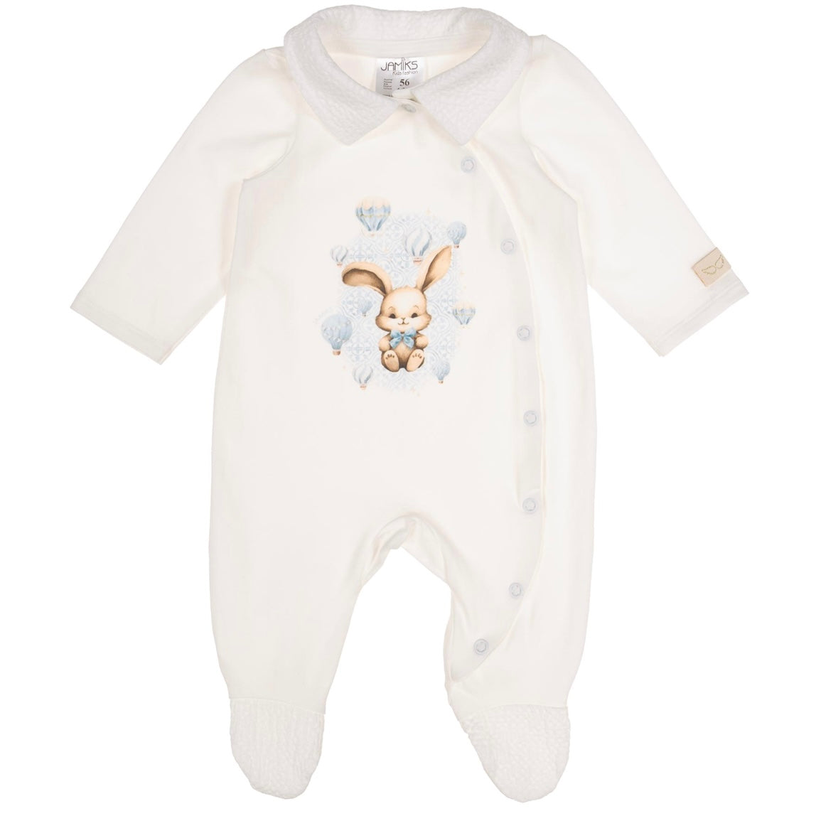 JAMIKS - Robin Rabbit Babygrow - Blue