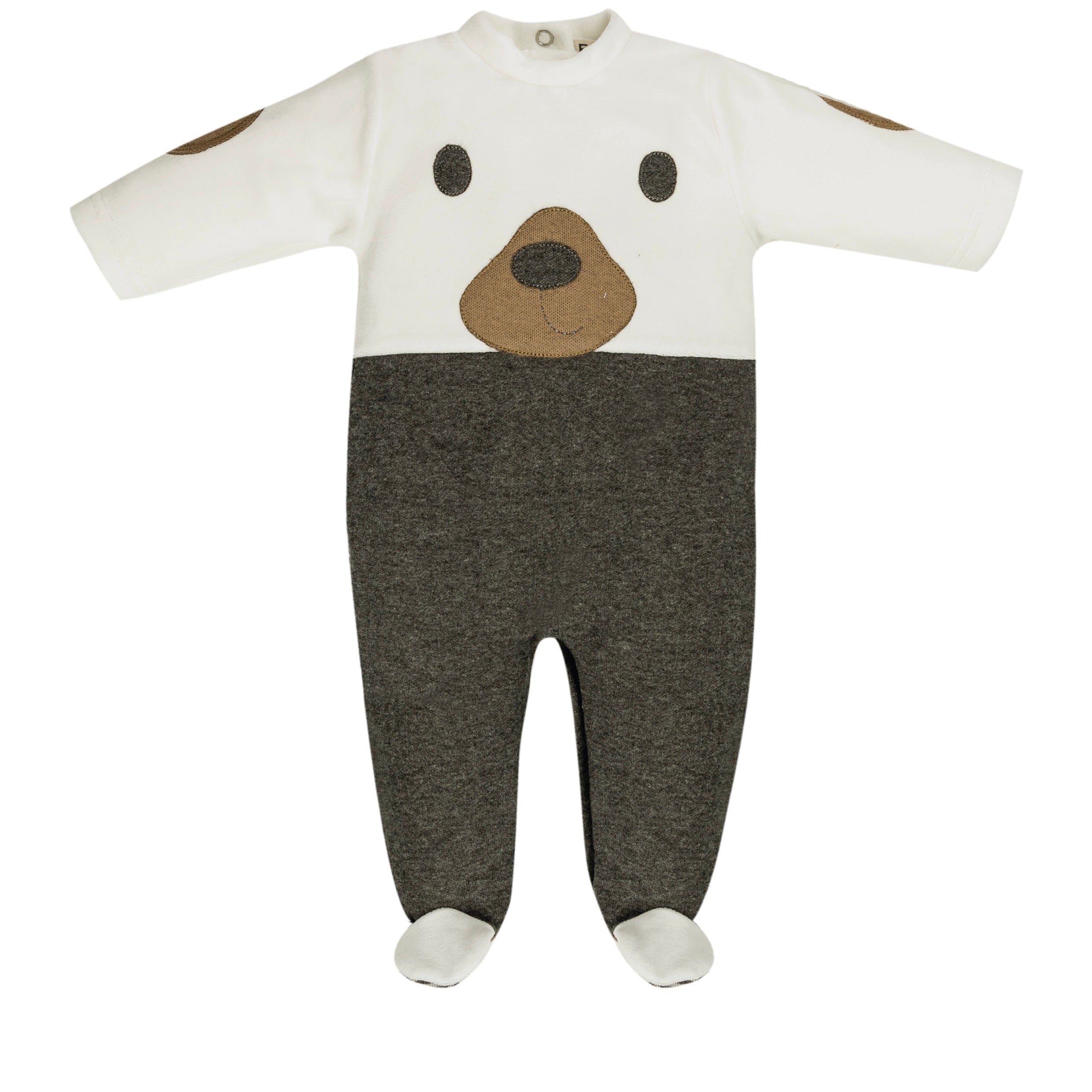 EVERYTHING MUST CHANGE - Dog Babygrow - grey