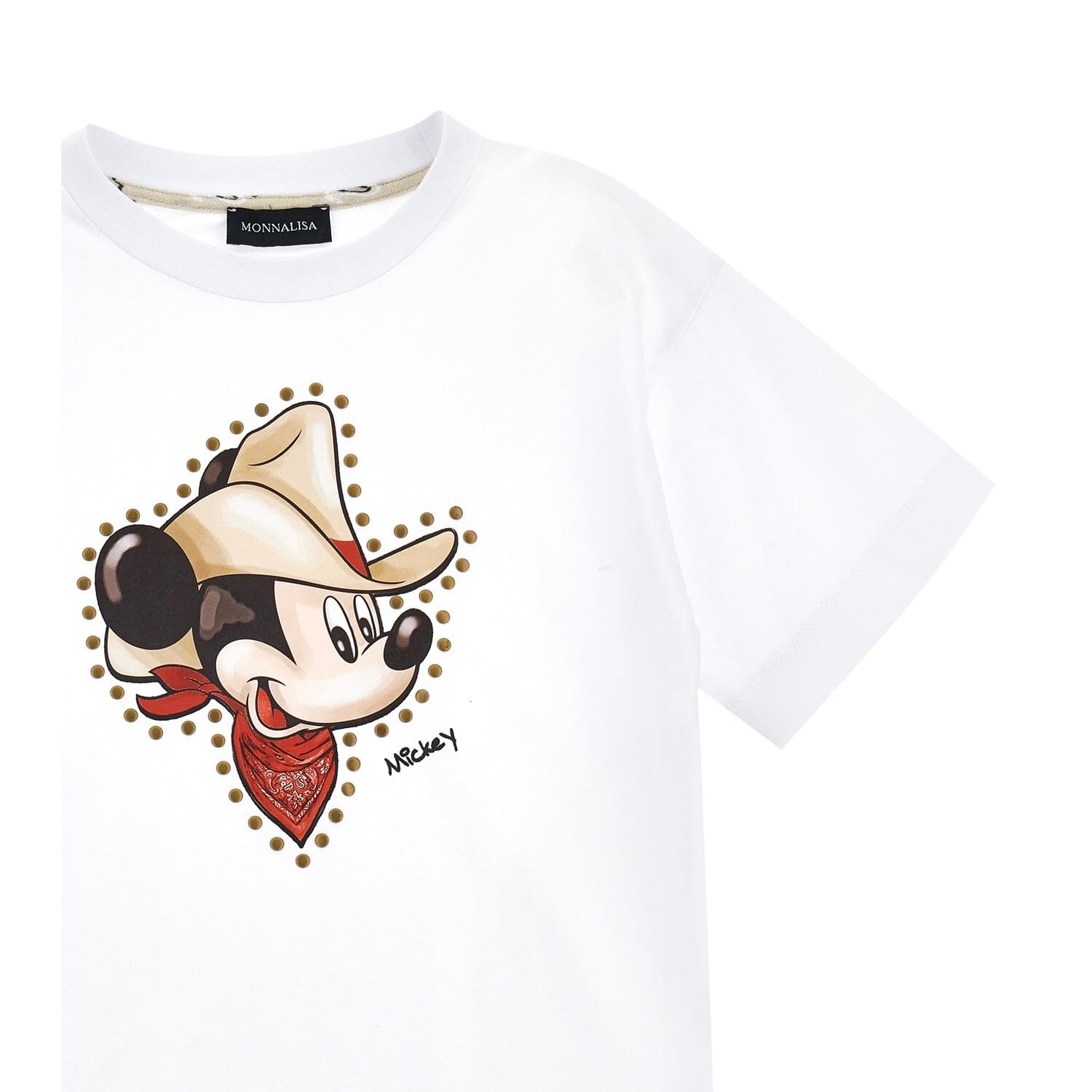 MONNALISA - Mickey Short Set - White