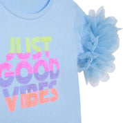 BILLIEBLUSH - Just Good Vibes Top - Blue