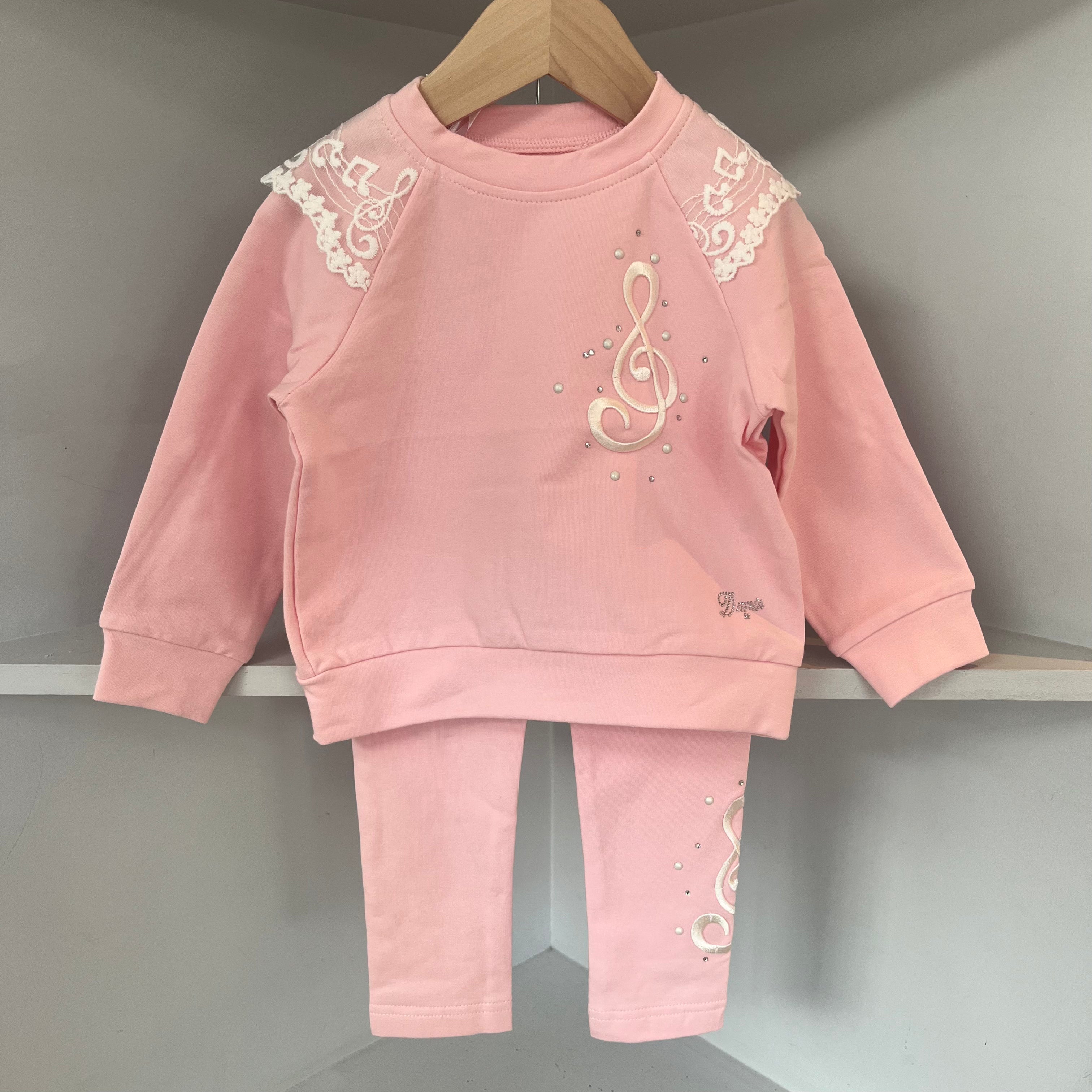Daga - Musical legging set - Pink