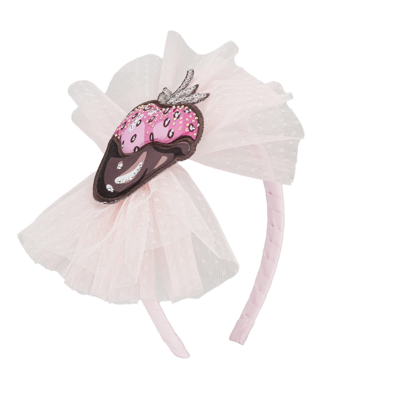 Daga - Chocolate Teddy Hairband - Pink