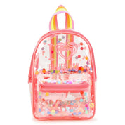 BILLIEBLUSH -  Clear Sequin Rucksack - Multi